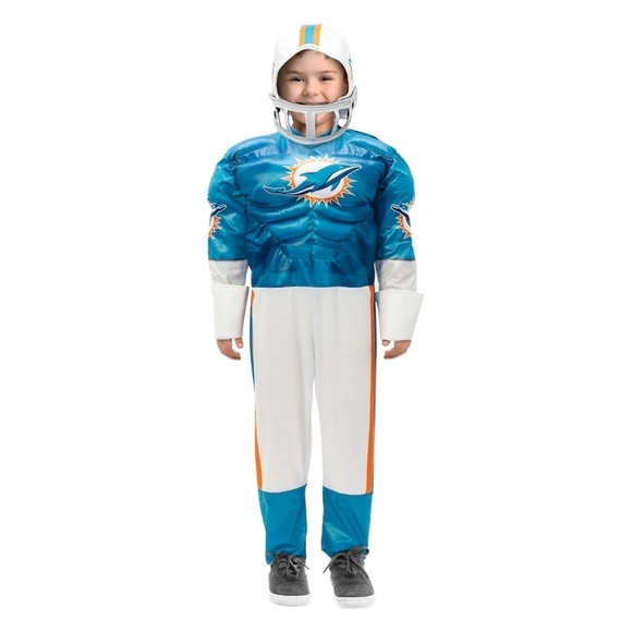 NWT | NFL Miami Dolphins Aqua Game Day Costume, Toddler size 2T - Picture 1 of 5